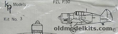 KPI Models 1/72 PZL P 50, 3  plastic model kit